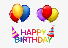 Hd birthday cake with balloons & confetti illustration png citypng provides millions of free high quality transparent images. Happy Birthday With Balloons Png Clip Art Happy Birthday Balloon Png Png Image Transparent Png Free Download On Seekpng
