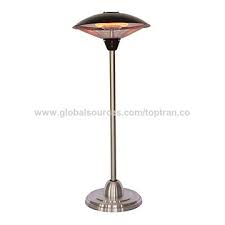 Find great deals on ebay for electric patio heaters. 2100w Stand Electric Patio Heater With Double Halogen Heating Element And Remote Control Global Sources