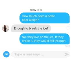 Pick up lines, especially cheesy pick up lines, don't work. 41 Best Tinder Icebreakers That Always Get A Response
