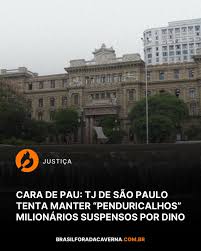 Os desembargadores do Tribunal de Justiça de São Paulo (TJSP) não se  conformaram com a decisão do ministro do STF, Flávio Dino, de suspender o  pagamento dos chamados “penduricalhos” que permitem à