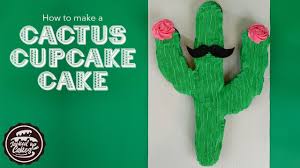 I took a took a couple of photos to share with you how i make a quick and easy saguaro cactus i let them dry for at least 3 days. Cactus Cupcake Cake Jacked Up Cakes With Jack Rogers Youtube