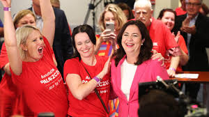 Queensland labor leader annastacia palaszczuk has launched her party's bid for a return to power queensland premier annastacia palaszczuk has engaged in a tense exchange with reporters as. Qld Election Results Labor Palaszczuk Win Election The Courier Mail