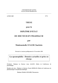 La Spasmophilie Service Central D Authentification Universite De