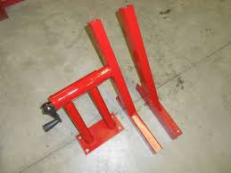 Front Wheel Vise Vice Clamp Plans For Motorcycle Lift Harley Bagger Copper Taller De Motos Motos