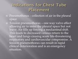 By: Jodi Tidwell BSN, RN.  To place a tube in the pleural space to  decompress a tension pneumothorax or fluid accumulation in order to allow  adequate.