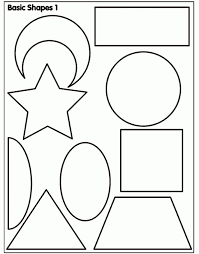 An octagon has 8 sides coloring page. Get This Free Preschool Shapes Coloring Pages To Print P1ivq