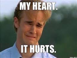 The best site to see, rate and share funny memes! Heart Hurts Memes