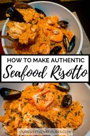 Authentic Seafood Risotto From Southern Italy Creamy Delicious Recipe Recipe Seafood Risotto Recipes Italian Seafood Recipes