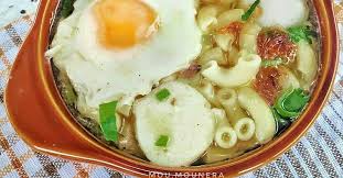 .sehari hari berkuah santan masakan sehari hari masakan rumahan sehari hari oseng oseng. Malam Hari Terasa Lapar Enaknya Bikin Sup Makaroni Pakai Telur Ceplok