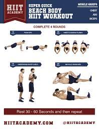 Only Have Less Than 15 Minutes Before You Have To Hit The Beach Or Pool Party Make Sure Your Muscles Are Bulging With Hiit Workouts For Men Hiit Workout Hiit
