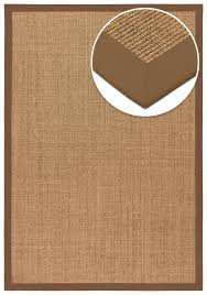 Wir wünschen ihnen viel freude mit ihrem teppich sisal braun! Sisal Teppich Mio Nuss Mit Baumwollbordure