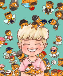 I really want to get more stationary materials like zebra mildliners because they have a really nice yellow and if i . Bts Namjoon Ryan Wallpaper Ryan Bear Kpop Fanart Bts Fanart