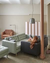 Ikea S New August Launches Are Surprisingly Luxe Ikea Living Room Landskrona Living Room Sectional