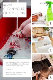 Are quartz sinks hard to keep clean. Pin By Elkay On Kitchen Quartz Sink Clean Kitchen Sink Elkay