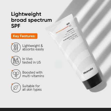 minimalist sunscreen for everyday use
