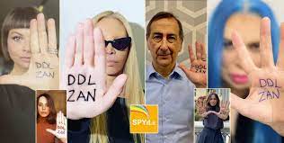 Sinistra di qua, destra di là. Diamociunamano Le Celebrity Insieme Per L Approvazione Del Ddl Zan Diamo A Tutti Noi Un Mondo Migliore Spyit