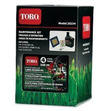 I bought a new toro lawn mower from home depot and wanted to purchase spare air filter. Toro Maintenance Kit For Briggs Stratton Powered Lawn Mowers The Home Depot Canada