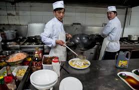 behind the scenes in a chinese