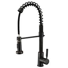 Kitchen faucets with pull down sprayer, farmhouse kitchen faucet oil rubbed bronze commercial modern high arc stainless steel single handle single hole for utility rv laundry sinks. Review Gicasa Semi Pro Pull Down Kitchen Faucet Kitchen Faucet Depot