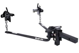 The blue ox weight distributing hitch is an extremely heavy duty hitch with a 1,500 lb tongue weight rating and a 15,000 lb gtwr. Blue Ox Bxw1200 Round Bar Weight Distribution Hitch 1 200 Lbs Tongue Weight