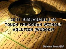 Can We Read Quran Without Wudu? - Arabian Tongue