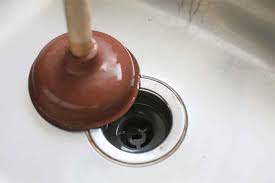 kitchen sink clogged past trap: how to