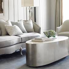 Caracole Come Oval Here Cocktail Table In 2020 Modern Furniture Living Room Caracole Furniture Living Room Sets Furniture