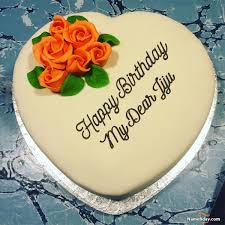 Introduced a new way to wish birthday online. Happy Birthday My Dear Jiju Image Of Cake Card Wishes