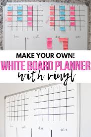 Diy Whiteboard Calendar And Planner In 2020 Diy Whiteboard White Board Whiteboard Calendar