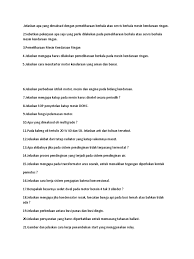 Soal jawaban essay bahasa inggris kelas x semester 2. Soal Essay Pmkr