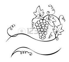 To color, colour in, color in, crayon. Feuille De Vignes Banque D Images Vecteurs Et Illustrations Libres De Droits Feuille De Vigne Dessin Fruits Vigne