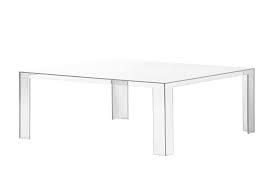This table was made by kartell by industrial castings with a single form. Invisible Coffee Table By Kartell Room Service 360