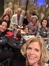 Jordan, Michael, Jack, and Pascal at a fundraiser with ladies from the  Service Club of Chicago! Mansion Men helping others! 👏