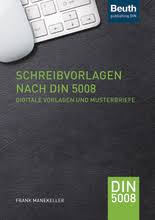 Unsere dienstleistungen im bereich zahnimplantate. Schreibvorlagen Nach Din 5008 2020 06 Beuth De