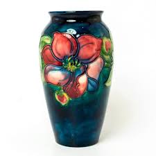 Check spelling or type a new query. Moorcroft Pottery Vase Clematis Pattern Signed Sold At Auction On 22nd June Bidsquare