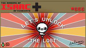 Kappei's answer is a great explanation of the process involved in unlocking the lost in the base game. How To Unlock The Lost In Binding Of Isaac Afterbirth Rebirth