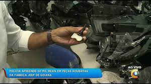 Resultado de imagem para Polícia: PCPE apreende R$ 50 mil em peças roubadas da fábrica da JEEP, em Goiana