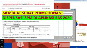 Maybe you would like to learn more about one of these? Membuat Surat Permohonan Dispensasi Spm Di Aplikasi Sas 2020 Youtube