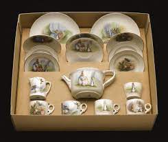Peter Rabbit S Tea Set Em C 1930s Other Toy Tea Set Kids Tea Set Mini Tea Set