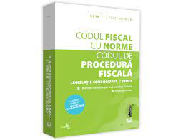 Varianta tiparita cod fiscal 2021. Codul Fiscal Cu Norme Si Codul De Procedura Fiscala Editie Tiparita Pe Hartie Alba 2019 Libraria Ujmag