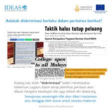 Demikianlah penjelasan mengenai pengertian diskriminasi, cara, dampak, faktor, jenis & contoh, semoga apa. Apa Itu Diskriminasi Bahagian 1 Ideas