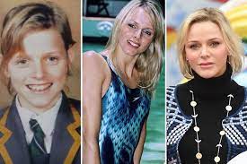 #sebastian vettel #princess charlene #princess charlene of monaco #2017 #look how her expression changes #compared to other choices. Charlene Princess Of Monaco Before Royalty A Tomboy Turned Olympic Swimmer From The Same South African Town As Charlize Theron Far From The Grand Prix Glamour And Gowns South China Morning
