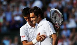Während rafael nadal gegen jannik sinner überragte, drehte novak djokovic gegen lorenzo musetti einen. Novak Djokovic Gegen Roger Federer Duell Der Vater Um Den Thron Tennisnet Com