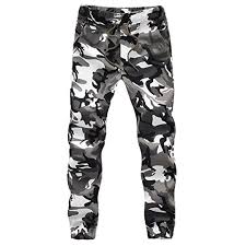 Black And White Camo Cargo Pants Mens Camouflage Joggers Sweatpants Camo Cargo Pants Click Image For More Details This Is An Affiliate Lin Jogging Pants Men Cargo Pants Men Military Pants