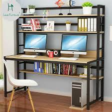 Louis Fashion Computer Desks Home Minimalist Bookshelf And Bookcase In Computer Desks From Furnit Computer Table Design Minimalist Bookshelves Simple Furniture