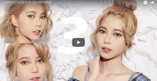 Here some easy ways to style your short hair for prom! 3 Best Ways To Style Your Short Hair Hair Beauty Community Singapore