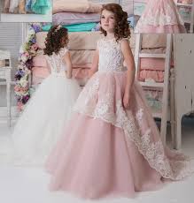 Lace Beaded Arabic 2017 Flower Girl Dresses Crew Ball Gown Vintage Child Dresses Beaut Satin Flower Girl Dress Princess Flower Girl Dresses Flower Girl Dresses