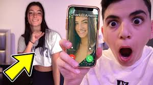 Maybe you would like to learn more about one of these? Calling Charli D Amelio At 3am She Made A Tiktok In My House Youtube