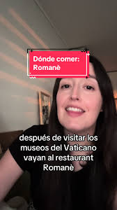 Restaurante Romanè: Ideal para Visitar Tras los Museos Vaticanos