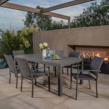 Silverlake 7 Piece Dining Set By Mission Hills Patio Resin Patio Furniture 7 Piece Dining Set